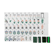 MAHJ ALA MODE the Exotics - White Tigers Tile Collection 160 Acrylic American Mahjong Tile Set