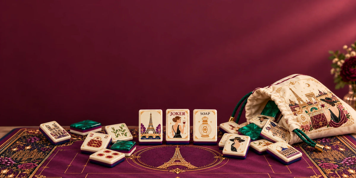 American Mahjong Tile set by The Mahj Ritual banner ver1