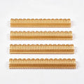 Rattan Weave Acrylic Mahjong Racks & Pushers – Set of 4