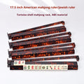 Tortoiseshell 2-in-1 Mahjong Racks & Pushers – Set of 4