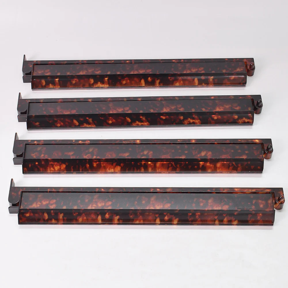 Tortoiseshell 2-in-1 Mahjong Racks & Pushers – Set of 4
