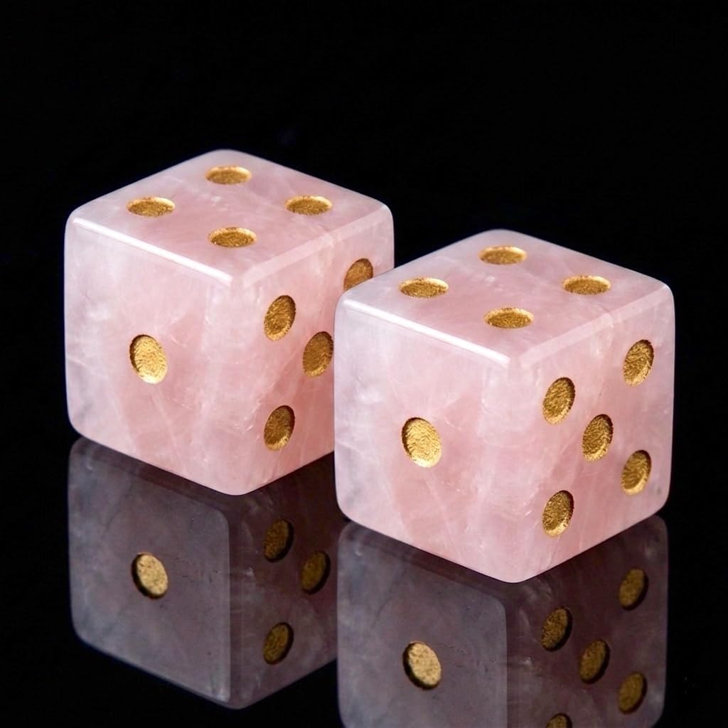 Gemstone Mahjong Dice Set of 2
