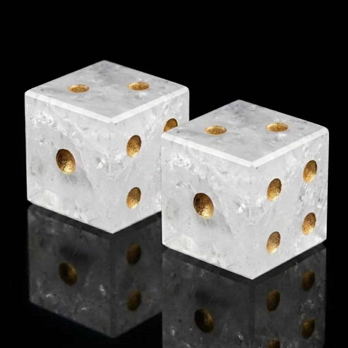 Gemstone Mahjong Dice Set of 2
