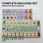 In Stock Luxury Acrylic sunday mahjong tiles butterscotch with sunday mahjong mat