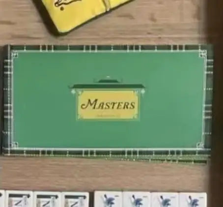 2026 NEW Custom Acrylic Luxury 160 Mahjong Tortoise Golf Masters Tiles American Set 4 Layer in Stock
