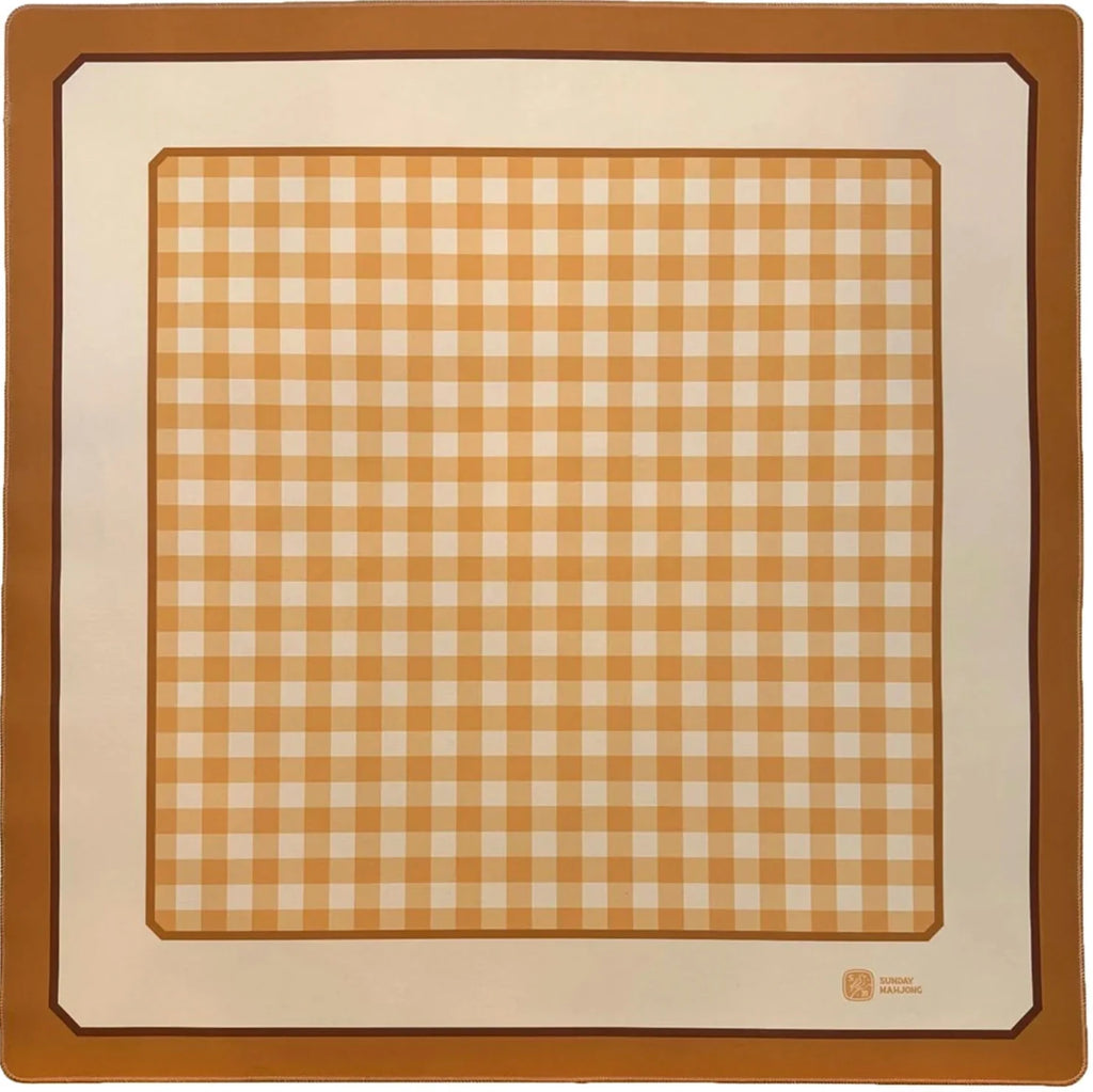 In Stock Luxury Acrylic sunday mahjong tiles butterscotch with sunday mahjong mat