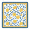 33'' X 3mm Vintage Floral American Mahjong Mat Square Non-Slip Portable