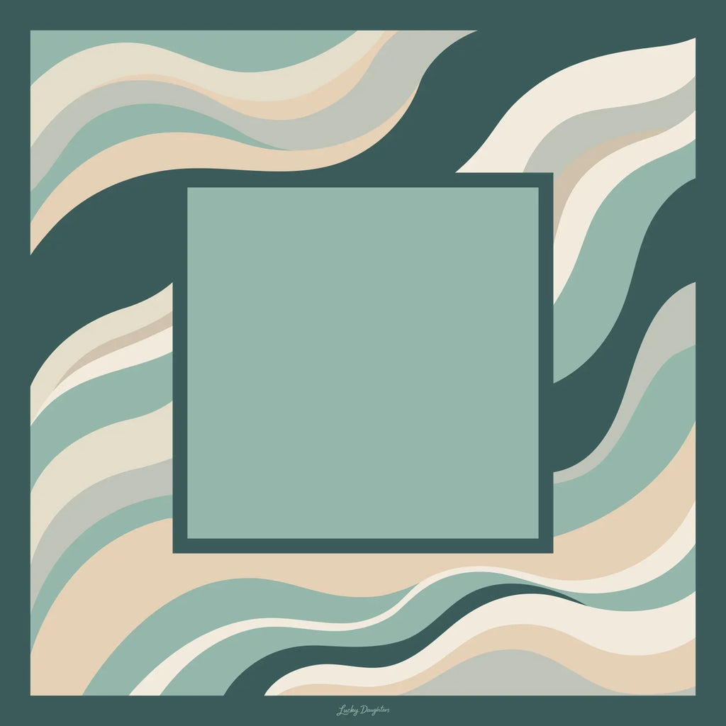 East Coast Sands Mahjong Tiles Set Jade Green&pearl 3 Layer with Lucky Daughters  mahjong tiles