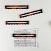 4-Piece Set American Mahjong Acrylic Card Reader, Auxiliary Rule Reference Cards, Tortoiseshell Color
