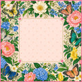 Butterfly Blossom Garden American Mahjong Mat