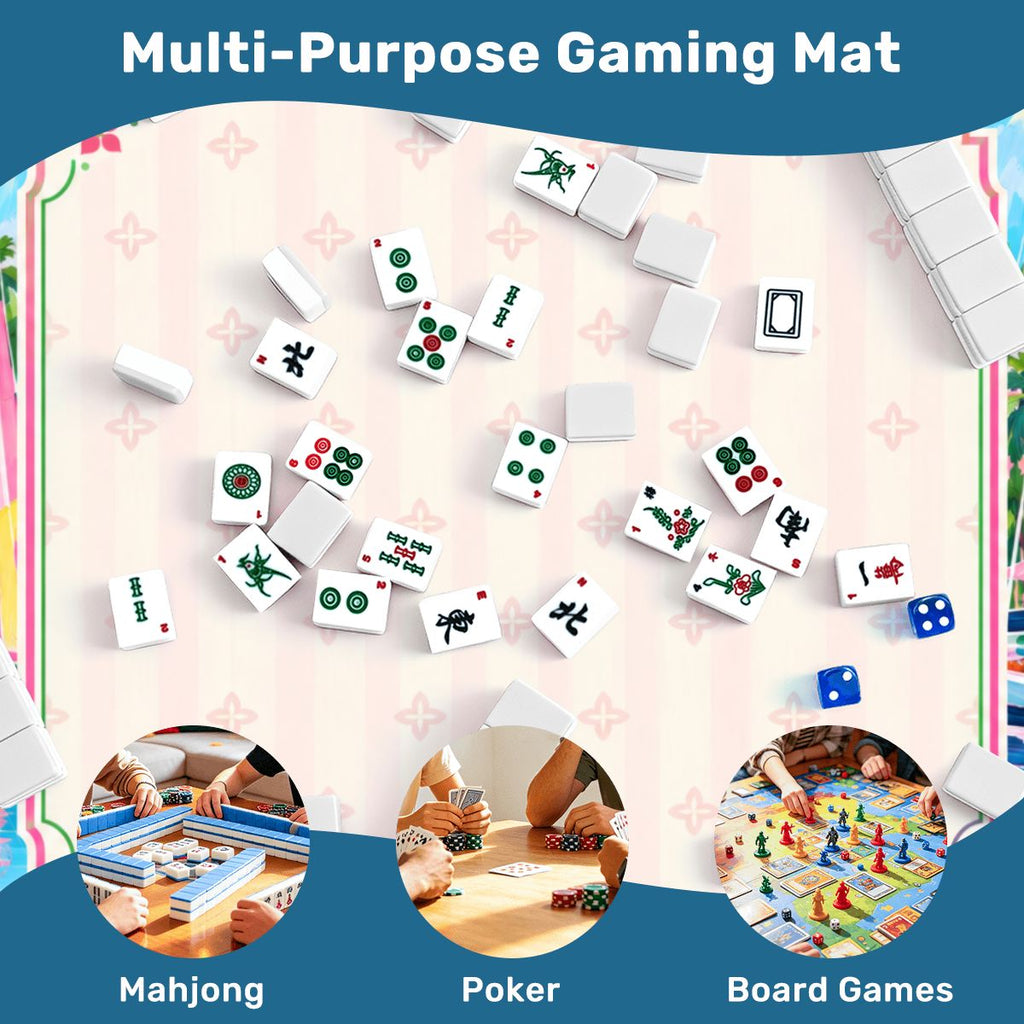 Palm Beach Regatta Sleek-Surface American Mahjong Mat – 2 Sizes Available