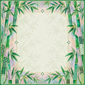 Jade Bamboo Garden American Mahjong Mat