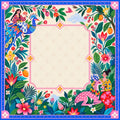 Peacock Garden American Mahjong Mat