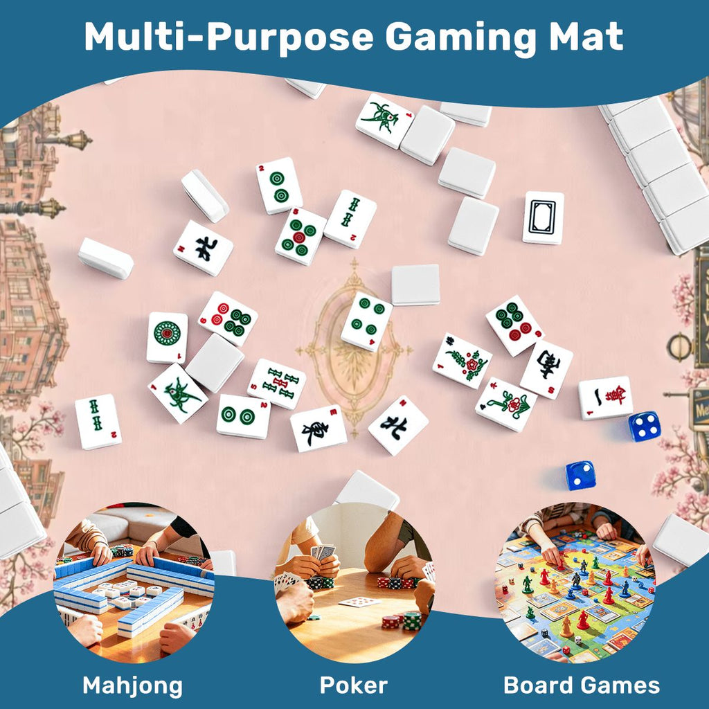 New York Reverie American Mahjong Mat – 31.5in, 2.5mm - Ship Folded
