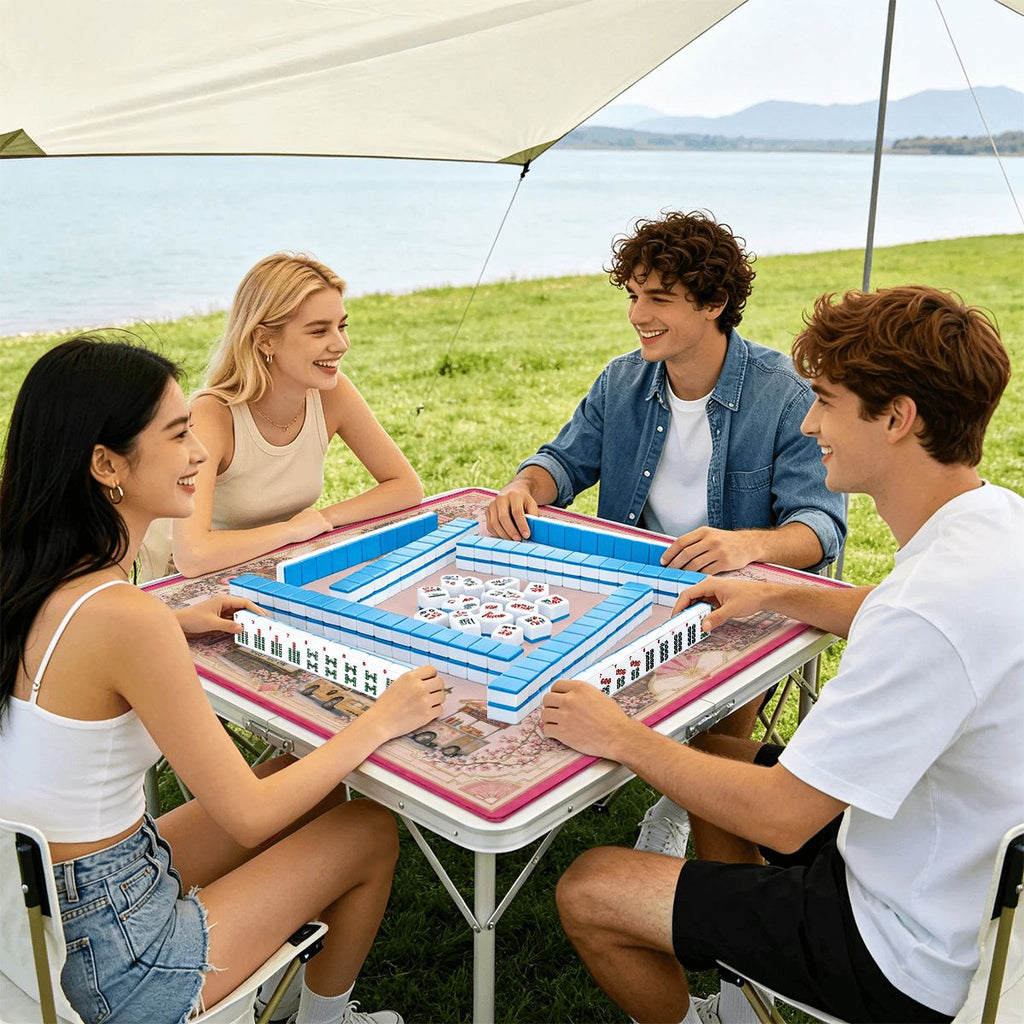 New York Reverie American Mahjong Mat – 31.5in, 2.5mm - Ship Folded
