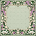 Wisteria Swan Garden American Mahjong Mat